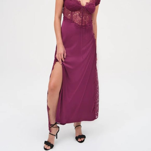 NWT *LAST ONE* Casey Maxi Dress in Purple - Picture 6 of 8